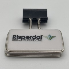 Risperdal Consta Binder Clip Paper Clip Drug Rep Pharma Limited Collectible