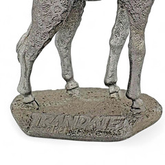Pewter Giraffe Figure Pharmaceutical Trandate Labetalol HCI Advertising