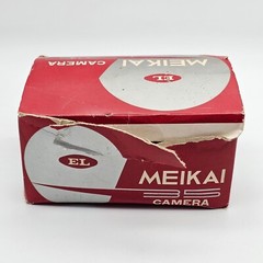 VTG Meikai EL Black Analog Photographic 35mm Film Camera With OEM Case and Box