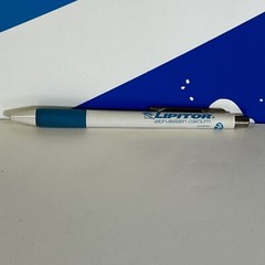DRUG REP PEN PFIZER LIPITOR (WHITE/LIGHT BLUE DESIGN) VERY GOOD-GREAT CONDITION!