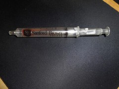 Sanford-Brown College Pharmaceutical Syringe Pen Vintage Retro Rare