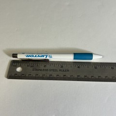 DRUG REP PEN PFIZER LIPITOR (WHITE/LIGHT BLUE DESIGN) VERY GOOD-GREAT CONDITION!