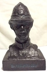 Vintage The Oxford Bobby Bust Statue Bristol Laboratories 1977 Tegopen Syracuse