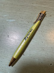 ZYRTEC PEN LOT (8 pens) Blue & Lime Green, Metal Ball Point-Pharmaceutical Promo