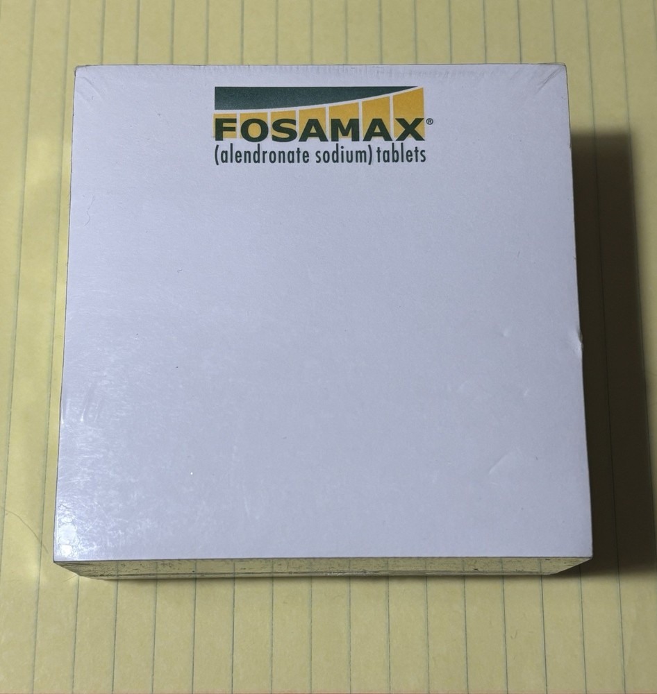 Drug Rep Pad – Vintage Fosamax Merck NEW Desk Pad – Note Pad