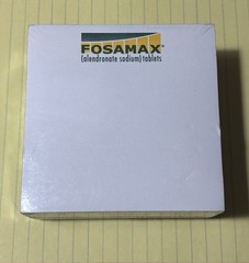 Drug Rep Pad – Vintage Fosamax Merck NEW Desk Pad – Note Pad