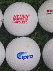 Lot of * Pharmaceuticals Advertising Collectible Golf Balls