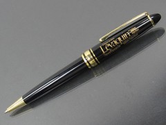 Rare Black & Gold Levaquin Twist PEN Drug Rep Pharmaceutical Promo Advertising