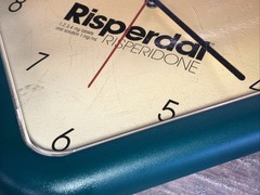 Risperdal Risperidone RARE Drugs Clock Pharmaceutical Drug Rep Advertising VTG