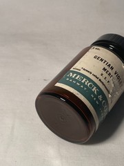 c1950s Merck, Merck Gentian Violet Merck & Co. Rahway, N.J., Medicine Bottle