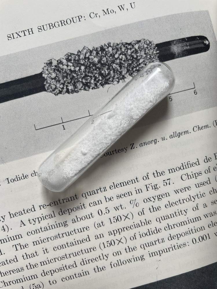 Decaborane Ampoule periodic element collection boron compound B10H14