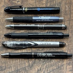 Lot 6 Pharmaceutical Drug Rep Pens Medical, Collectibles, Heavy Metal, Plastic