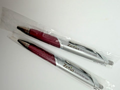 Vintage Zetia Ezetimibe Tablets Ballpoint Pen Pharmaceutical Advert (Lot of 2)