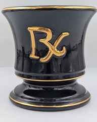 Vintage Pharmacy Mortar „Fashioned by Blair“ 1950s Black Large 6″ – No Pestle