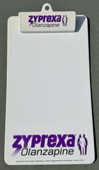 Zyprexa Clipboard 1999 Drug Rep Promo