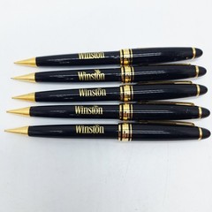 5 Vintage Winston Cigarette Collectible Mechanical Pencil w Lead Internal Eraser