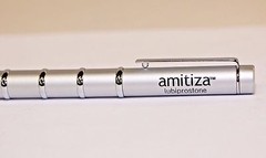Pharmaceutical Amitiza Heavy Metal Pen Brushed Silver New