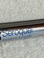 Seroquel Heavy Metal Twist PEN Drug Rep Pharmaceutical Promo Medical Advertising