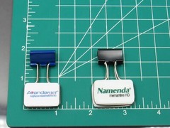 Namenda Avandamet Amitiza Zyrtec Binder Clips Drug Rep Pharmaceutical Lot of 12