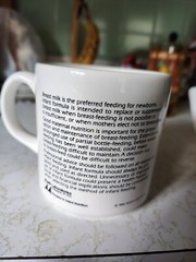 Vintage Pharmaceutical Rep Collectibles Coffee Mug SMAP Breast milk alternative
