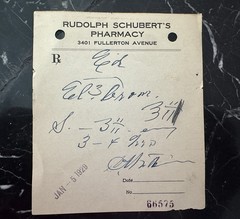 Set of 20 Vintage Medical Prescriptions – 1929 Handwritten Pharmacy