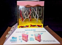 Drug Rep 3D light up Model Lidoderm Lidocaine patch collectible memorabilia NEW