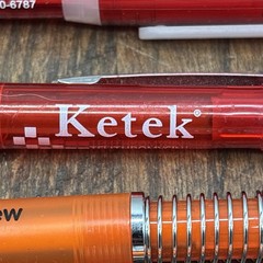Lot 6 Pharmaceutical Drug Rep Pens Medical, Collectibles, Heavy Metal, Plastic
