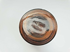 NOVOCAINUM, Vintage Glass Apothecary Pharmacy Brown Jar, 50 ml, Cap