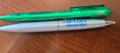 Celebrex Bextra Pens x2 Pharmaceutical Rep Promo Metal Plastic Medical