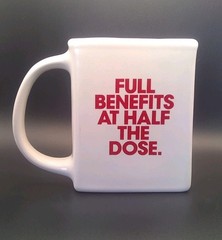 LOZOL Low Dose Pharmaceutical Advertising / Half Coffee Mug