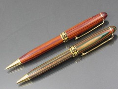 Stained Wooden Voltaren & Estraderm PENCIL & PEN Drug Rep Pharmaceutical RARE