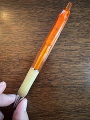 Rare Lamictal GSK Medical Drug Rep Pharmaceutical Pen Orange GlaxoSmithKline