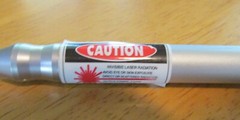 Vintage Rare Drug Rep Promo Lipitor /Caudet Pen with flash light (read)