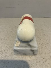 Perpetual Desk Calendar Vintage Medical Advertising Capsule Marble Base PD 362