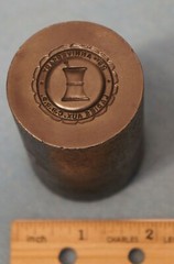 Figural MORTAR & PESTLE Steel Stamping Die Pharmacist * JN1