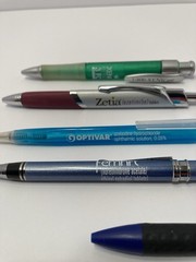 pharmacy drug representative pens lot of (9)