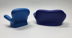 Vintage 1990’s Glaxo Smith Kline Mini Couch Chair Set Pharmaceutical Promo