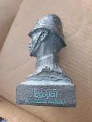1977 The Oxford Bobby Resin Bust Bristol Laboratories Tegopen Promotional Statue
