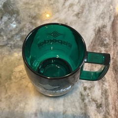 Risperdal Drug Rep Hard Plastic Coffee Mug Cup With Original Lid