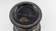 Vintage Pharmacy Mortar „Fashioned by Blair“ 1950s Black Large 6″ – No Pestle
