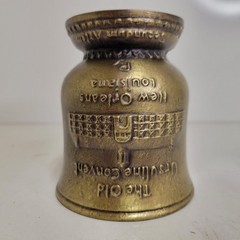 VTG 1985 Schering Brass Mortar & Pestle Ursuline Convent New Orleans Sis. Xavier