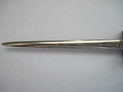 Vintage Premarin Drug Advertising Promotional Lucite Metal Letter Opener