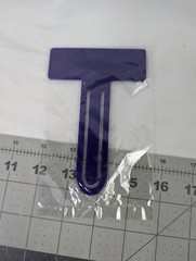 Nexium Book Page Mark Purple Pharma Drug Adverting Rep 5 Inch Plastic