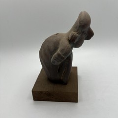 Mayan Figure Schering Medical Advertising Pre Columbian Replica Asthmatic Attack