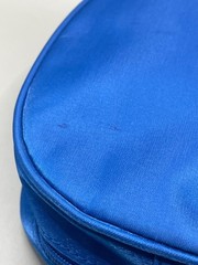 Restasis Drug Rep Promo Blue Zipper Toiletry Bag Makeup Pouch Pharma Swag