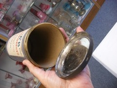 Antique Vtg Medical Dental Pharmacy – Johnson & Johnson Chiropodists Rubad Tin
