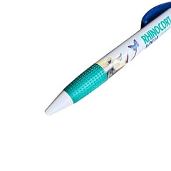 Rhinocort Aqua Budesonide Pharma Promo Pen Rhino Butterfly Graphic Spain Teal