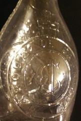 Antique Glass Baby Bottle J. Grandjean 1880