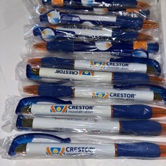 Pharmaceutical Drug Rep Promo Items Crestor 10 Pens, Bandages And Note Pad