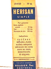 Vintage Pharmacy Herisan Plain Simple Cream 30 Gram Canada Not For Use